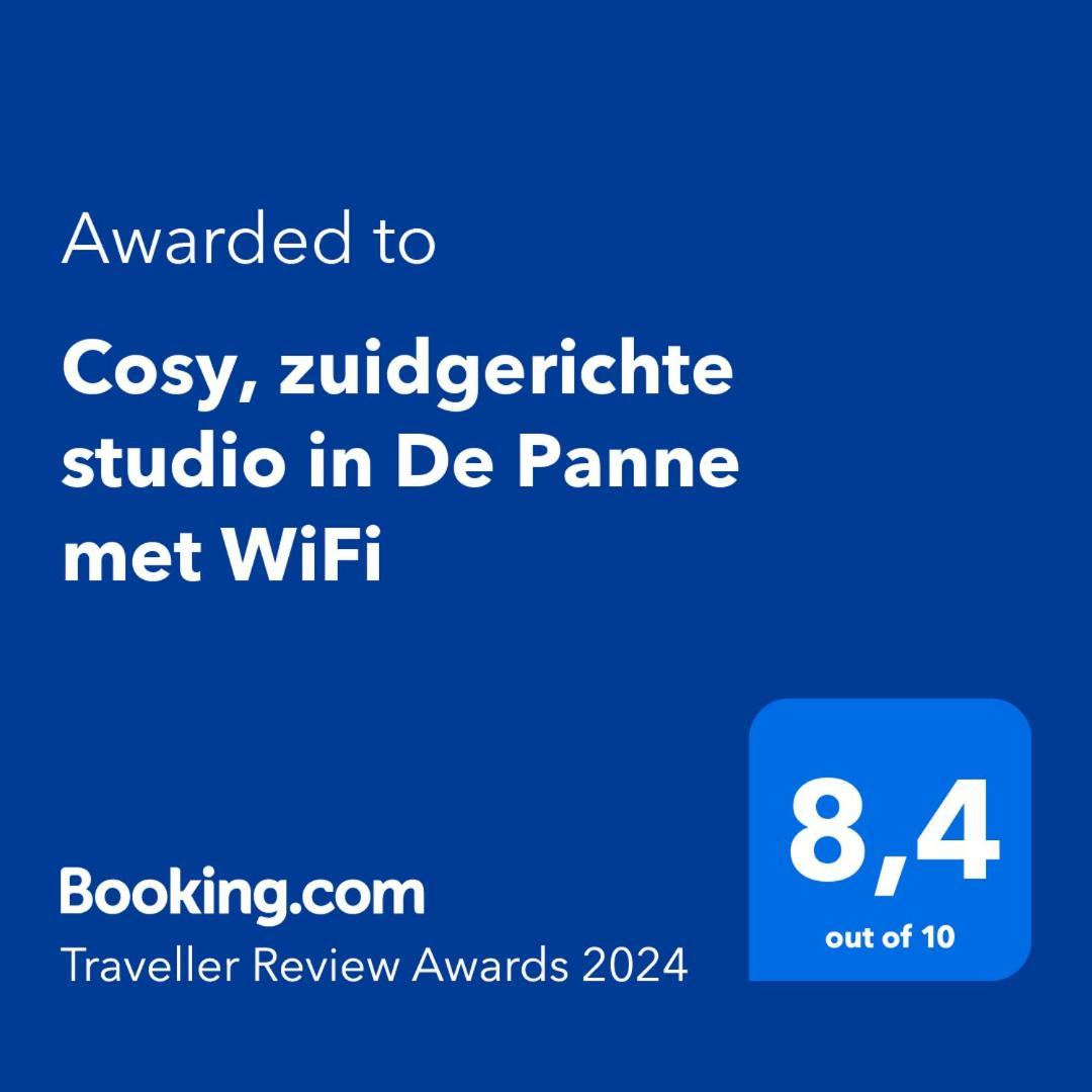 Cosy, Zuidgerichte Studio In De Panne Met Wifi Exterior photo
